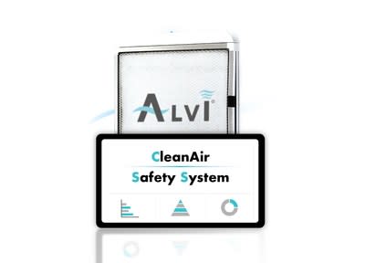 CleanAir Safety System mobile and desktop app. (CNW Group/CleanAir.AI)