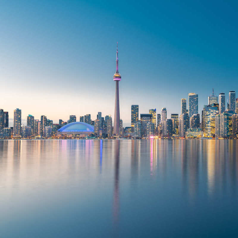 Toronto City Skyline, Ontario, Canada